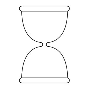 砂時計 イラスト 簡単