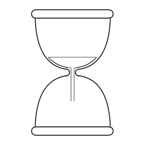 砂時計 イラスト 簡単