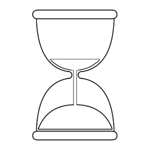 砂時計 イラスト 簡単
