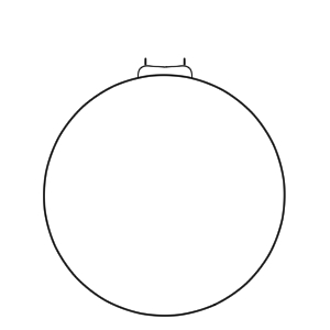 アリス 時計 イラスト 簡単